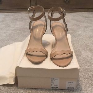 Loeffler Randall Piper Wave Wedge with Duster